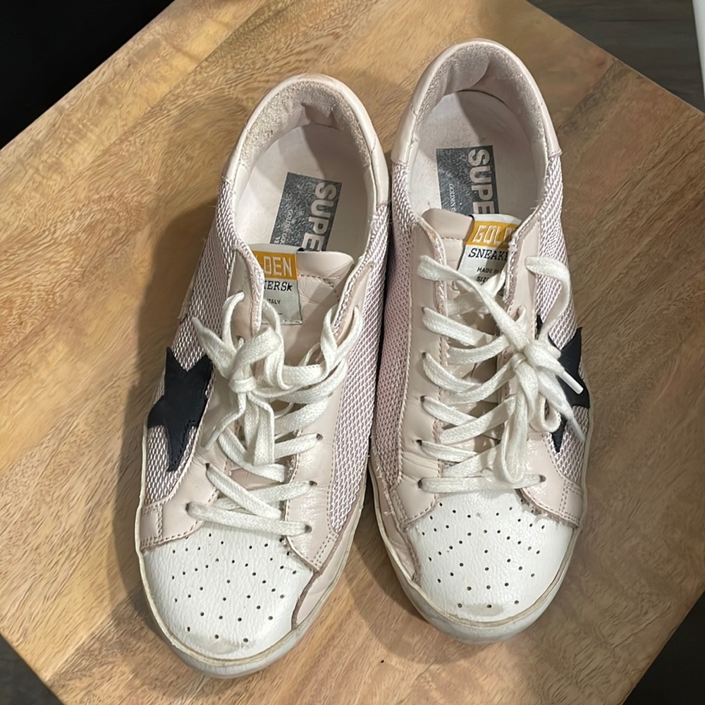 Size 7.5 golden goose sneakers